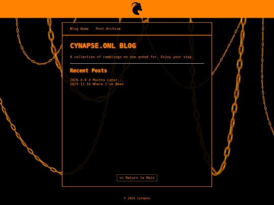blog screenshot