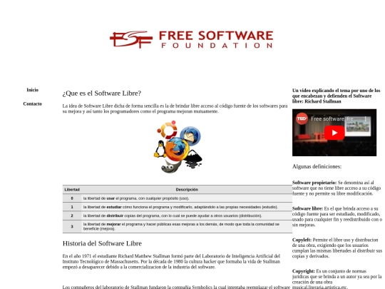softwarelibre screenshot