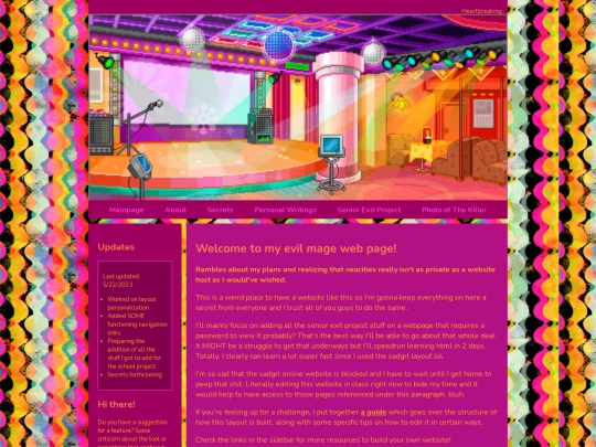 personalwriting screenshot