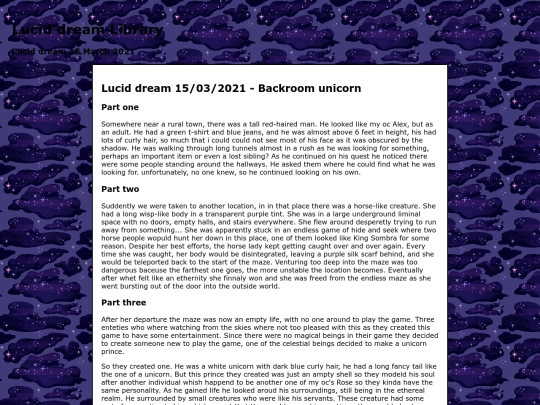 Lucid dreams/Pages/Literature_2021_03_15 screenshot
