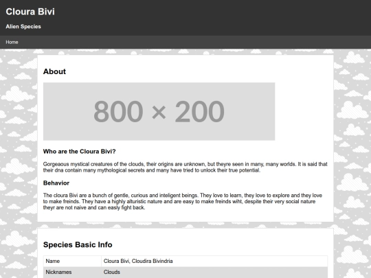 Species Directory/Bivi_Cloura screenshot