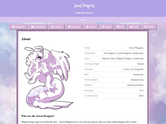 Species Directory/Jewel_Dragons screenshot