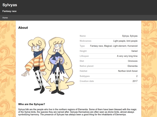 Species Directory/Sylvyas screenshot
