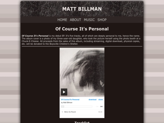 music/ocip screenshot
