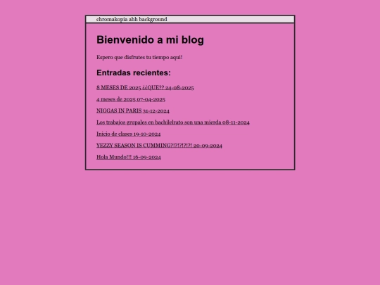 blog screenshot