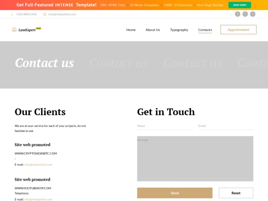 contact-us screenshot