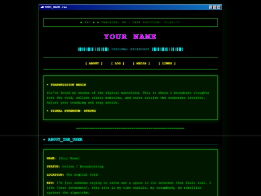 index screenshot