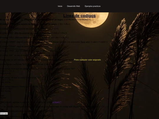 DePractica/Codigos screenshot