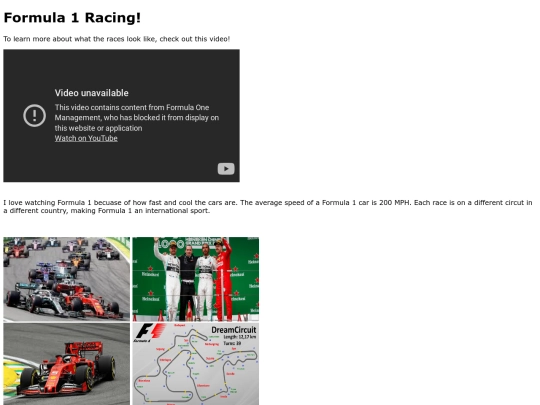 formula1 screenshot