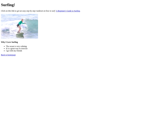 surfing screenshot