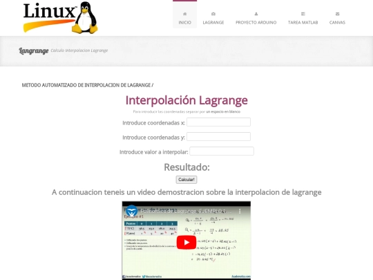 Lagrange screenshot