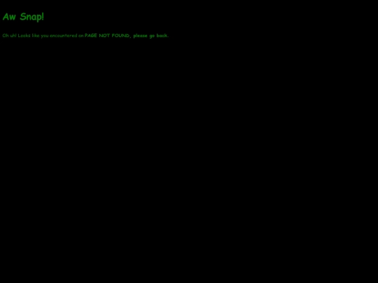 not_found screenshot