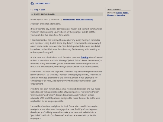 blog/i-miss-the-old-web screenshot
