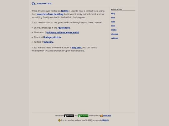 contact screenshot