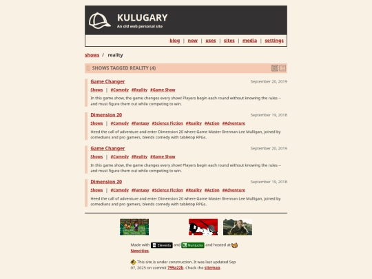 shows/genre/reality screenshot