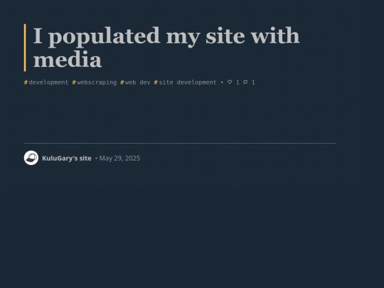 social/blog/i-populated-my-site-with-media screenshot