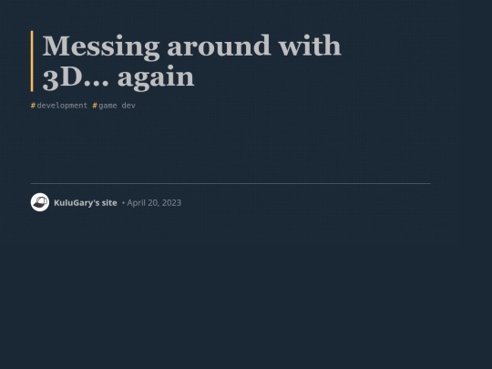 social/blog/messing-around-with-3d-again screenshot