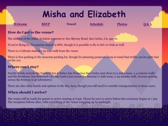 travel screenshot