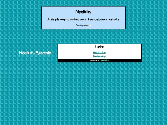 Neolinks screenshot