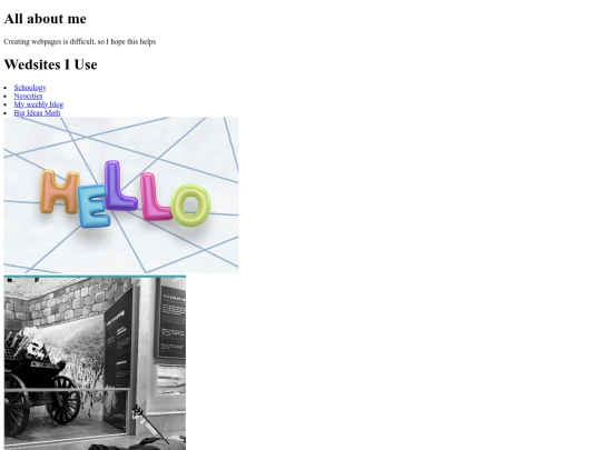 Allaboutme screenshot