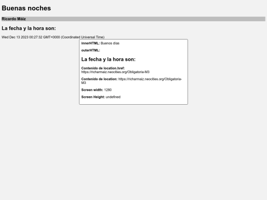 Obligatoria-M3 screenshot