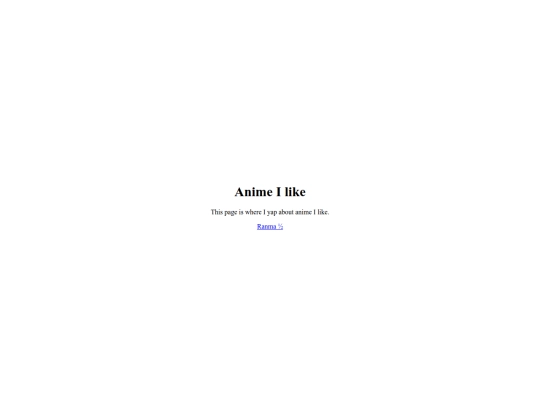 animelist screenshot