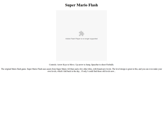 marioflash screenshot