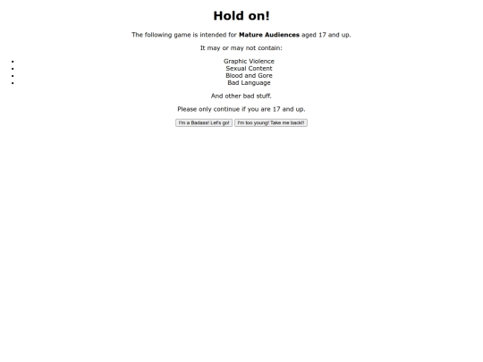 maturegame screenshot