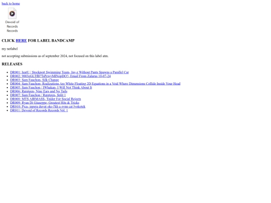 devoidofrecordsrecords screenshot