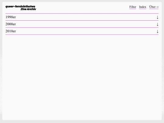 archiv screenshot
