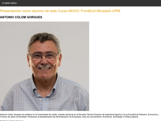 AntonioColom screenshot