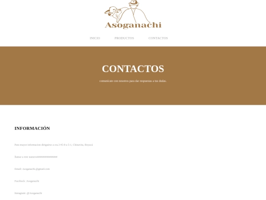 ganachi/contact screenshot