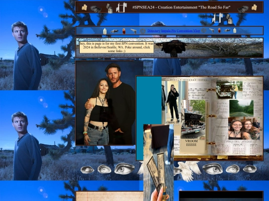 supernatural page/conventions screenshot