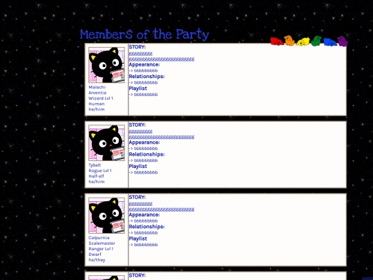 party screenshot