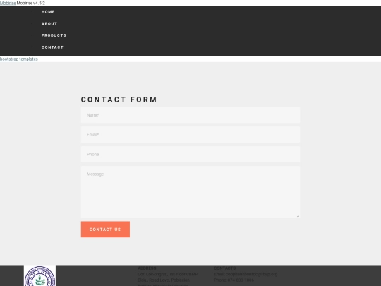 Contact screenshot