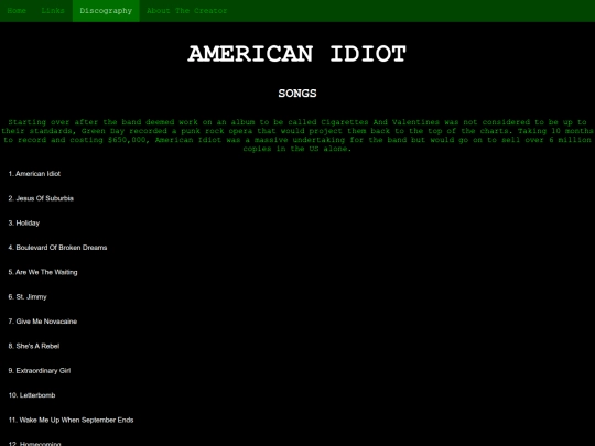 AmericanIdiot screenshot
