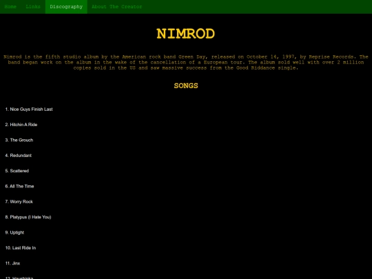 nimrod screenshot