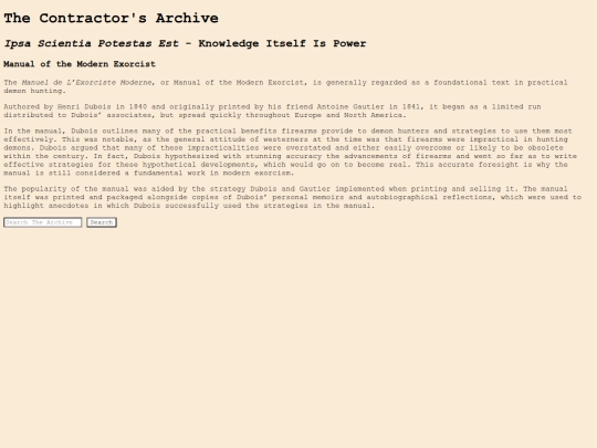 manual_of_the_modern_exorcist screenshot