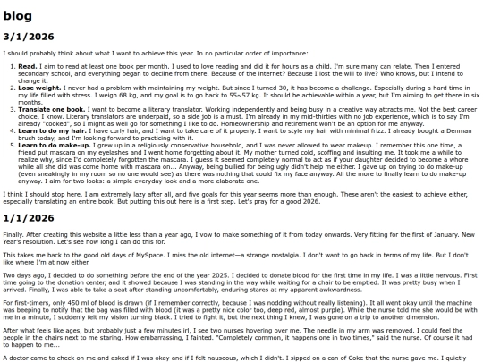 blog screenshot