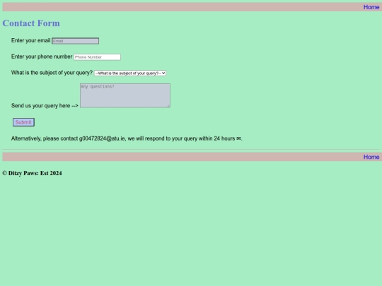 contact screenshot