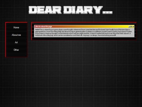 journal screenshot