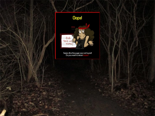not-found screenshot