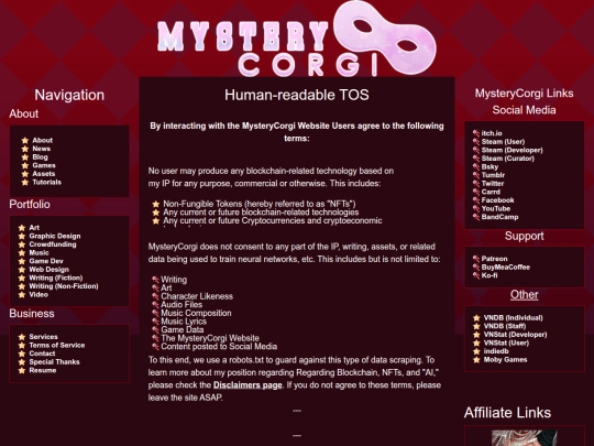 other/TOS-site screenshot