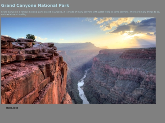 canyon screenshot