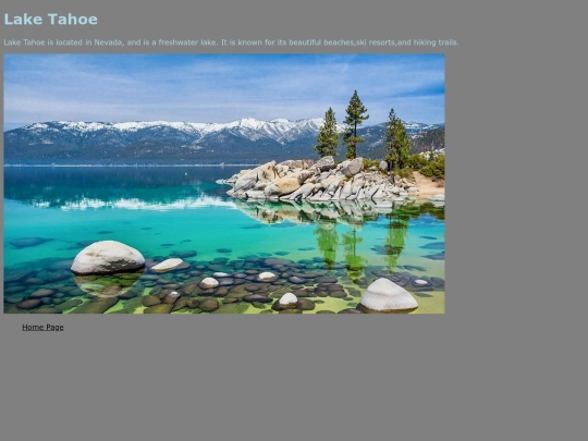 laketahoe screenshot