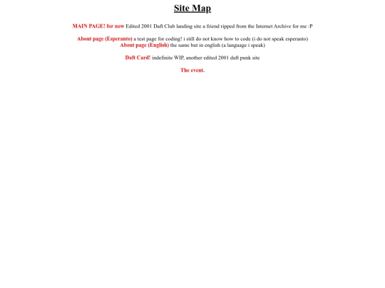 sitemap screenshot