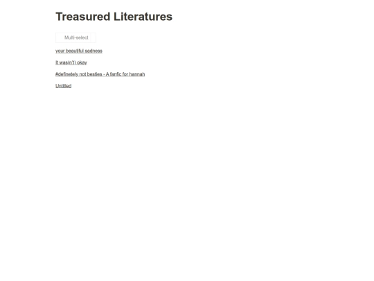 Treasured Literatures b14b3b92f4d04528b5a3fae1a2efe46d screenshot