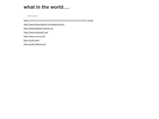 what in the world… 142ceea6dc8680968ff4c1c6e30e0e17 screenshot
