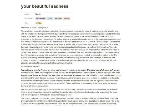 your beautiful sadness 48c226aa53df423d8f940cc73b5534d8 screenshot