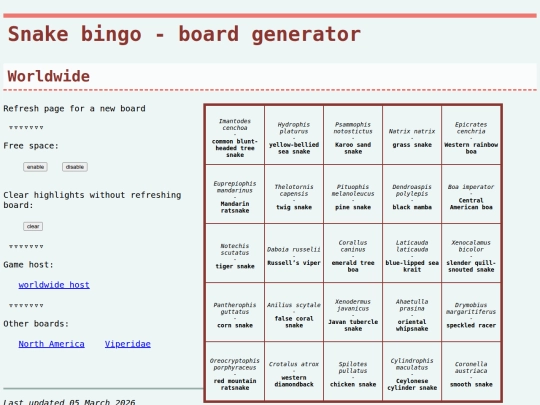 animals/snake-bingo-world screenshot